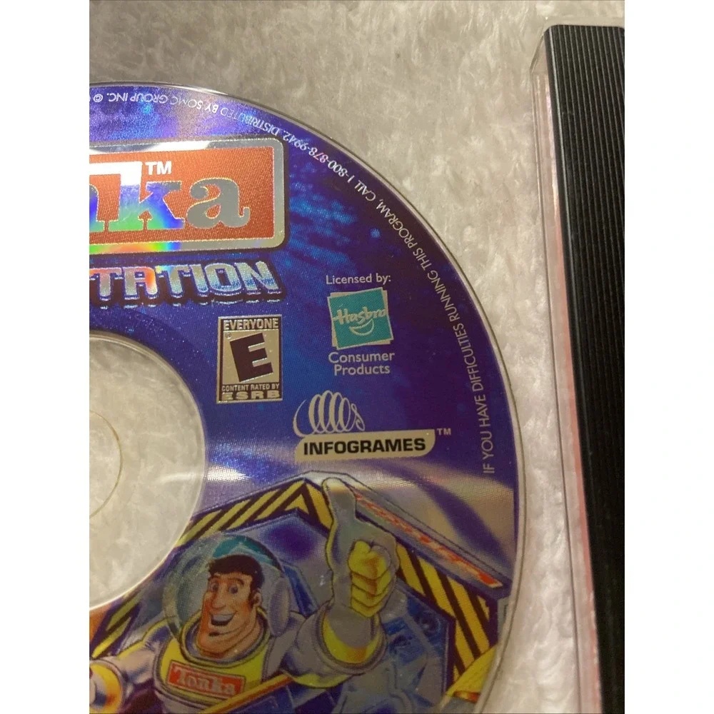 Tonka Space Station PC CD ROM Game Hasbro 2001 Disc Only